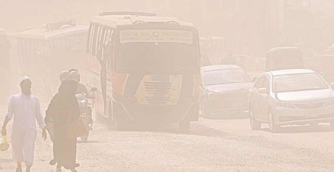 ঢাকা আজ বিশ্বের সবচেয়ে দূষিত শহর