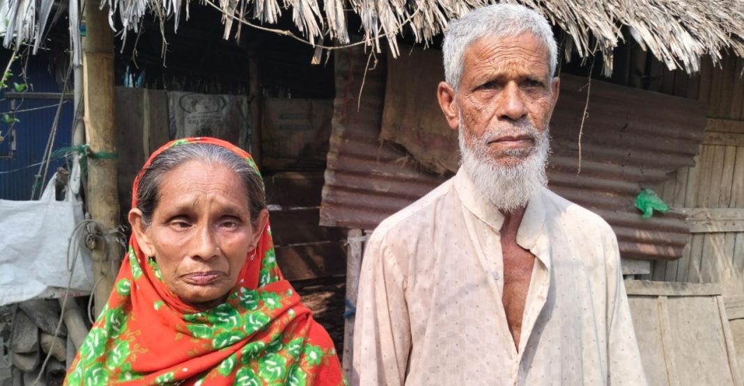 জমি ক্রয় করে ২৭ বছরেও দখল পেলেন না নিঃসন্তান বৃদ্ধ আবুল হোসেন 