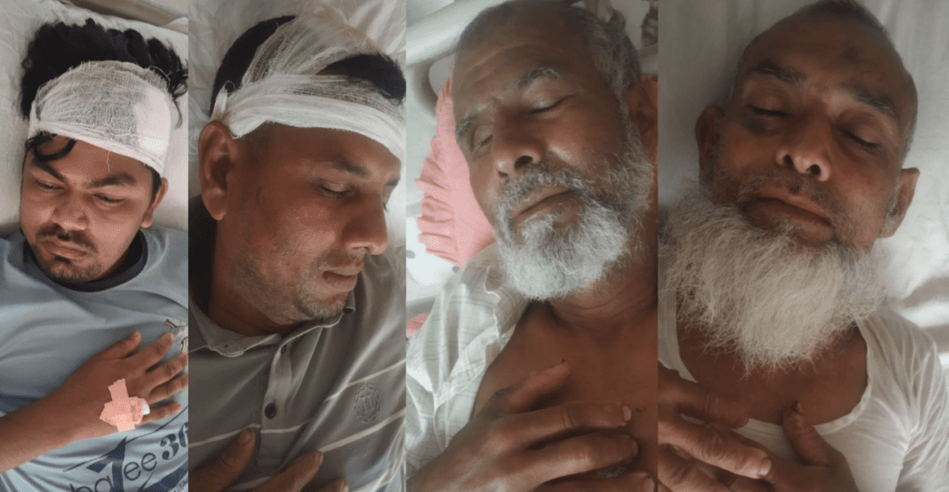 জমি-জমা সংক্রান্ত বিরোধের জেরে দু-গ্রুপের সংঘর্ষে একই পরিবারের ৫জনসহ ৭জন আহত