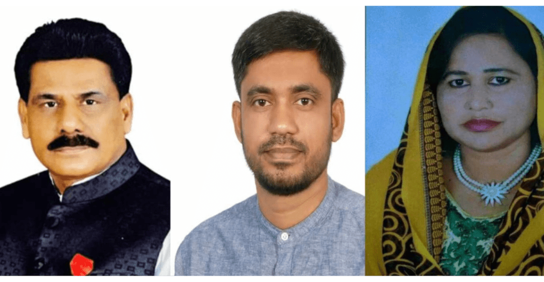 চৌগাছা উপজেলায় চেয়ারম্যান এস এম হাবিব, ভাইস চেয়ারম্যান শামিম রেজা ও নাছিমা খানম