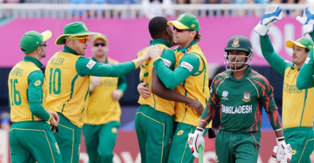 বিশ্বকাপে জয়ের হ্যাটট্রিক দক্ষিণ আফ্রিকার, নাটকীয় শেষ ওভারে জয়ের স্বপ্ন শেষ হয়ে যায় বাংলাদেশের