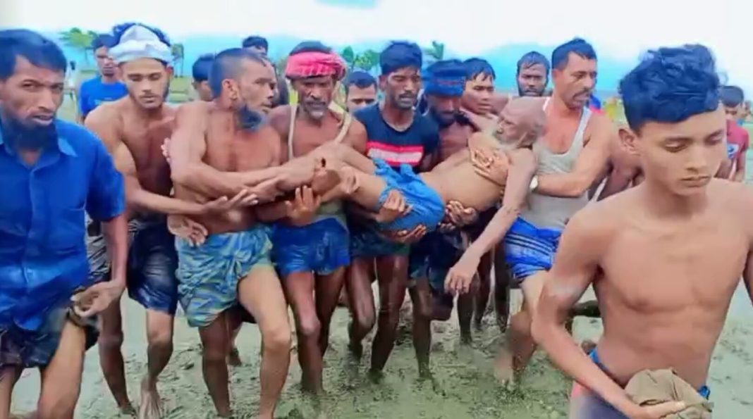 মেঘনার জোয়ারের পানিতে ভেসে কৃষকের মৃত্যু