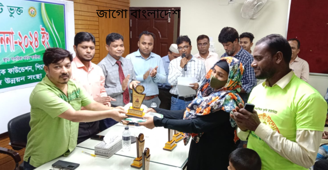 নোয়াখালীর সুবর্ণচরে সফল খামারি ও উদ্যোক্তাকে সম্মাননা প্রদান 