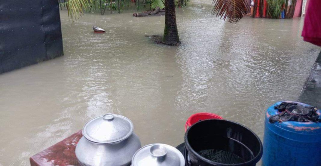 প্লাবিত নোয়াখালী, পানিবন্দি ২০ লাখ মানুষ  