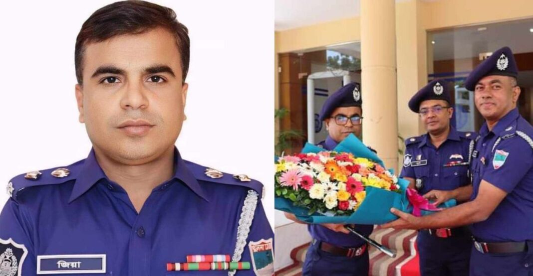 যশোরে নতুন পুলিশ সুপার জিয়াউদ্দিন আহম্মেদের যোগদান