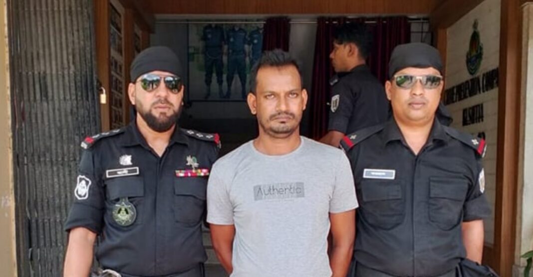 কুষ্টিয়ার দুর্ধর্ষ ডাকাত সামিরুল মন্ডল গ্রেপ্তার