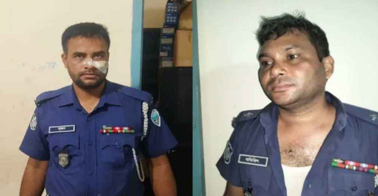 হ্যান্ডকাপসহ আসামিকে ছিনতাই; দুই পুলিশ সদস্য আহত
